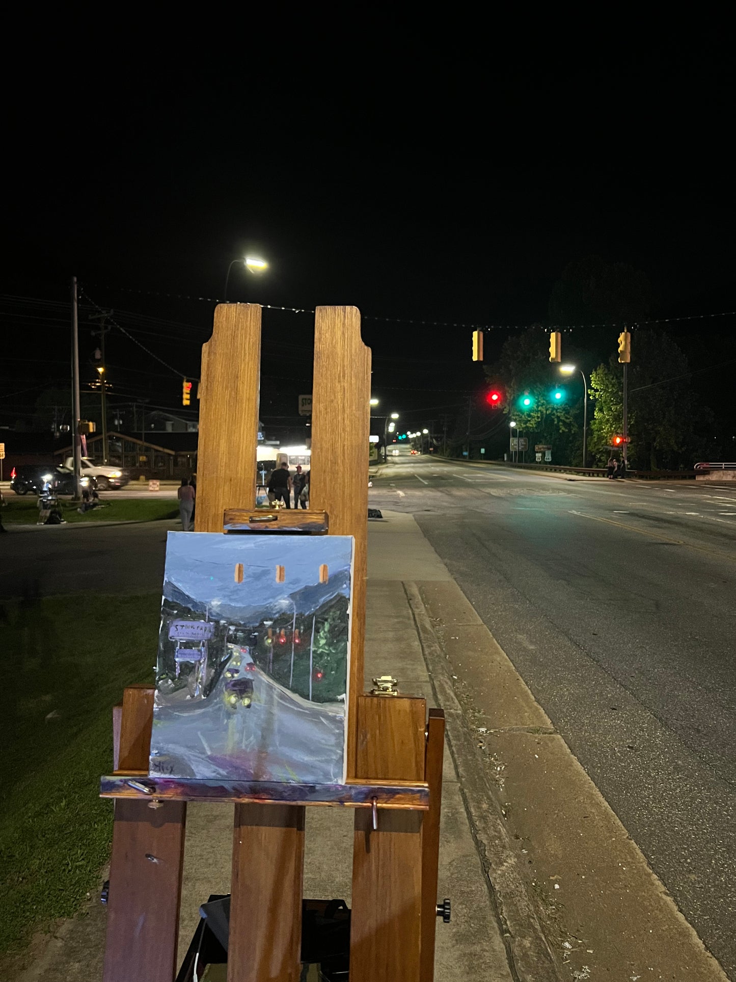 "Dusk in Cherokee"