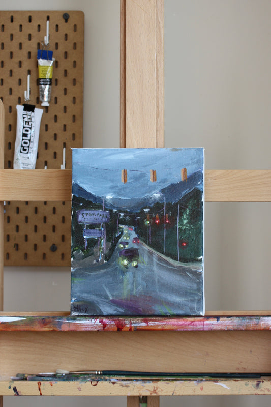 "Dusk in Cherokee"
