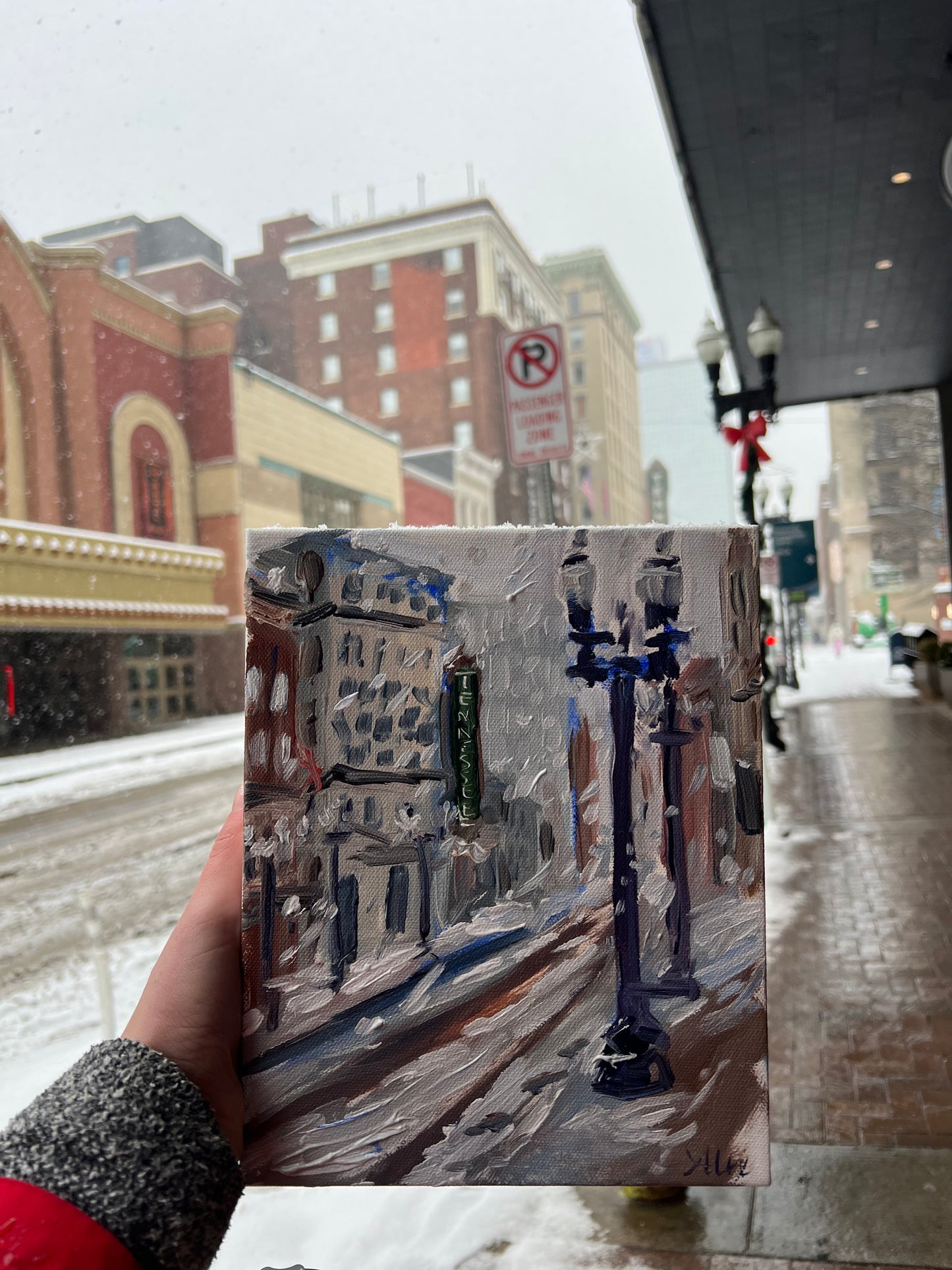 "Snow on Gay Street"