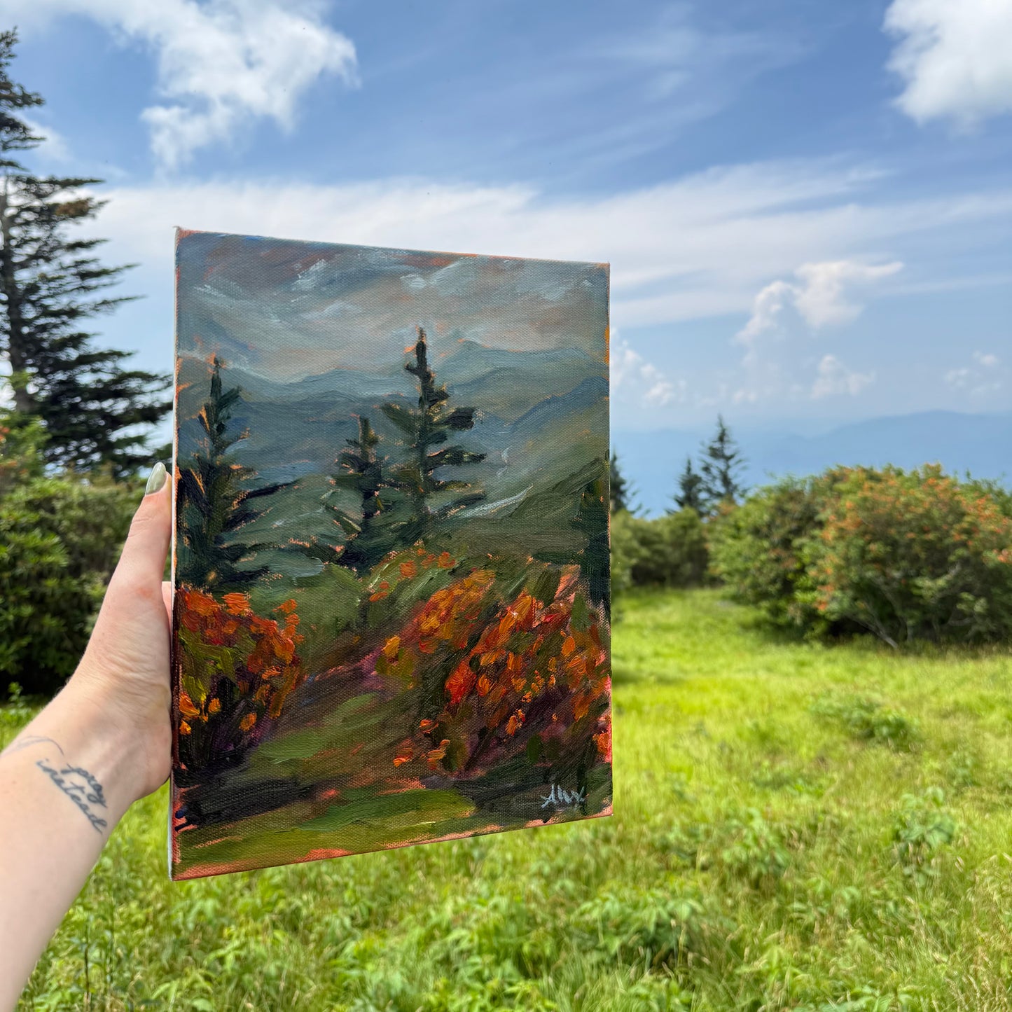 "Flame in the Smokies"